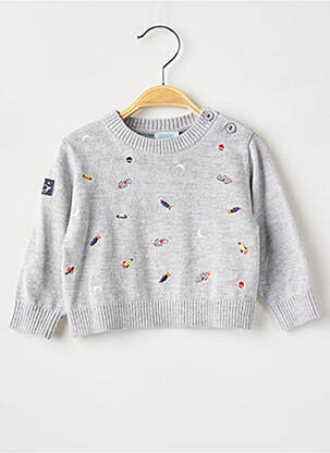 Pulover gri BOBOLI băiat