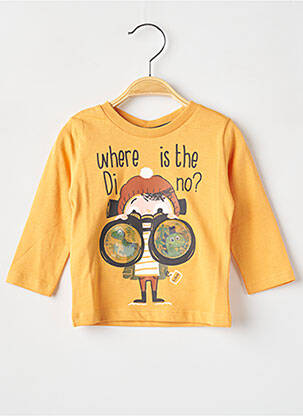 Tricou galben BOBOLI băiat
