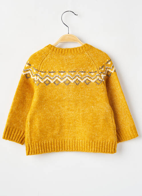 Vestă cu mâneci lungi galben BOBOLI băiat