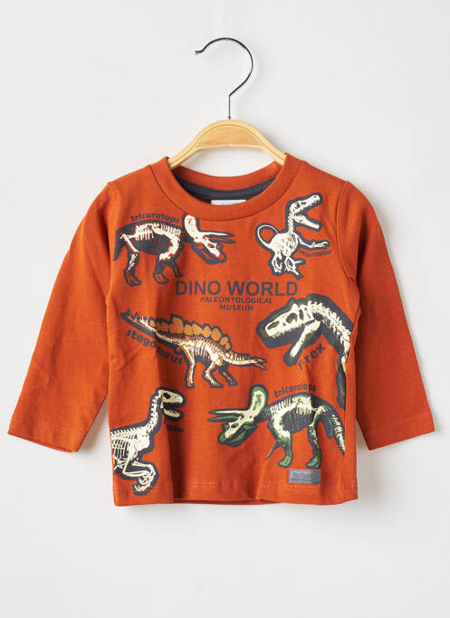 Tricou portocaliu BOBOLI băiat