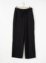 Pantalon drept închidere cu fermoar sub clapetă cu cârlig negru VERO MODA femeie