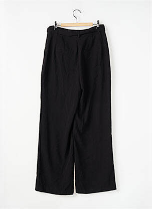 Pantalon drept închidere cu fermoar sub clapetă cu cârlig negru VERO MODA femeie