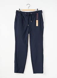 Pantalon drept talie elastică albastru CECIL femme