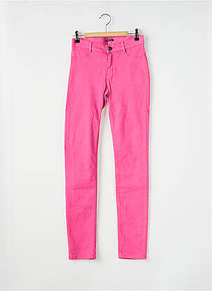 Pantalon slim conic roz ESPRIT femeie