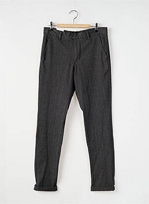 Pantalon chino țesătură melanj mărime normală gri JACK & JONES bărbat