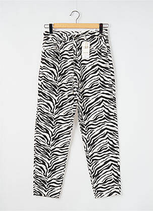 Pantalon drept negru MANGO femeie