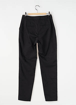 Pantalon 7/8 închidere cu fermoar sub clapetă cu cârlig negru NAF NAF femeie