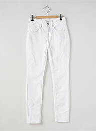 Pantalon slim buzunare alb TOM TAILOR femme