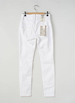 Pantalon slim buzunare alb TOM TAILOR femeie