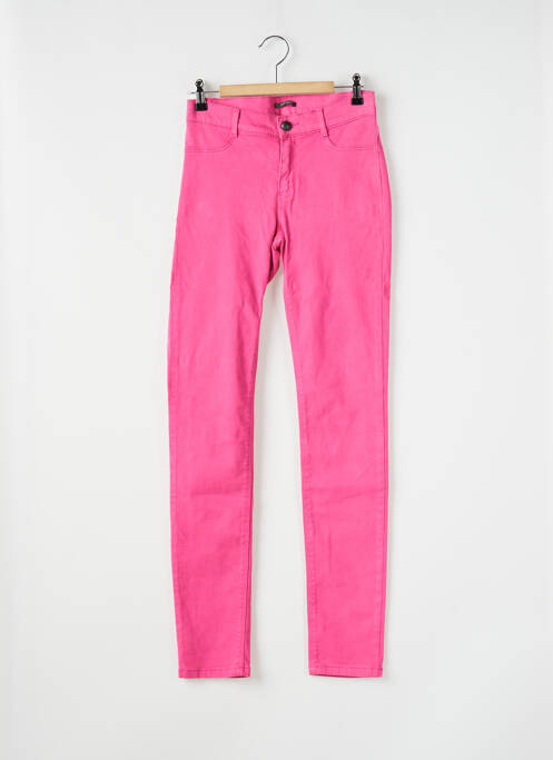 Pantalon slim roz ESPRIT femeie