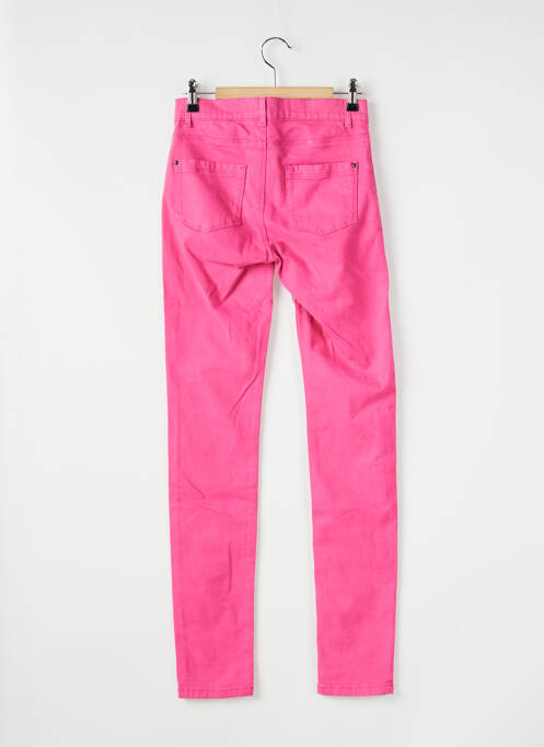 Pantalon slim roz ESPRIT femeie