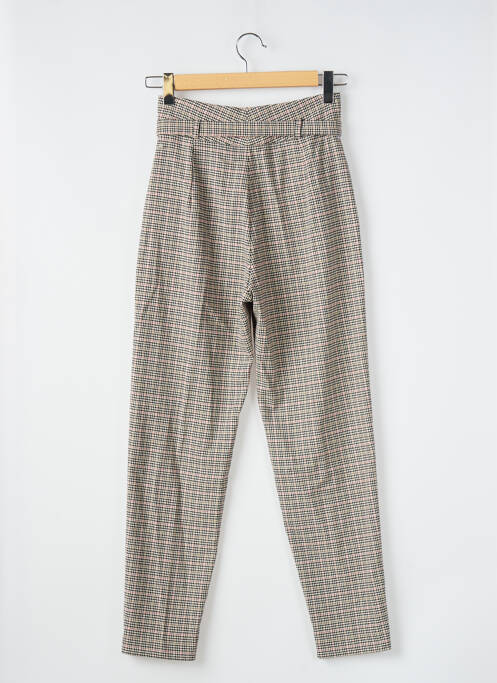 Pantalon slim bej MANGO femeie