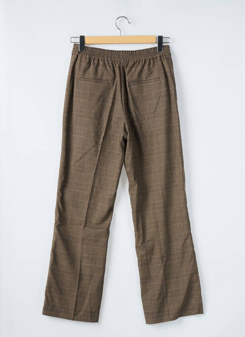 Pantalon drept bej MANGO femeie