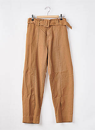 Blugi cu croială dreaptă talie înaltă talie înaltă maro SCOTCH & SODA femeie