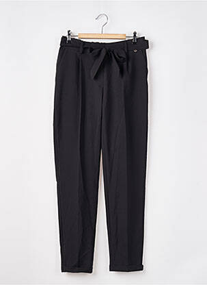 Pantalon chino buzunare talie înaltă negru AMELIE & AMELIE femeie
