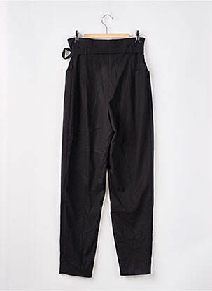 Pantalon slim talie înaltă talie înaltă negru MANGO femeie