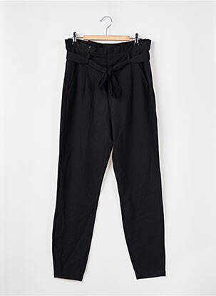 Pantalon chino buzunare talie înaltă negru VERO MODA femeie