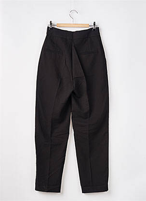 Pantalon slim talie înaltă talie înaltă negru MANGO femeie