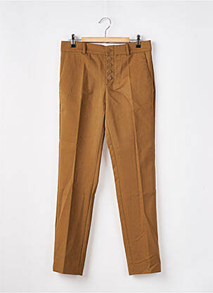 Pantalon 7/8 talie înaltă talie înaltă maro MANGO femeie