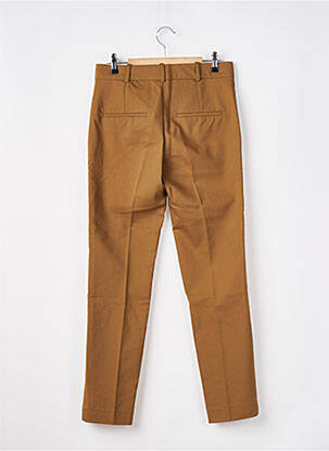 Pantalon 7/8 talie înaltă talie înaltă maro MANGO femeie