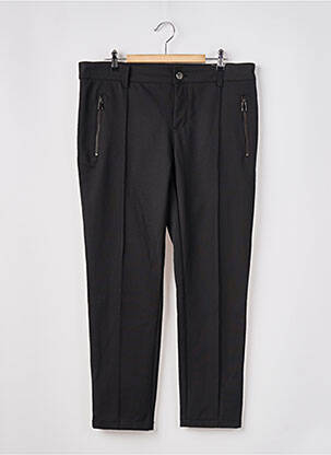Pantalon 7/8 elasticitate talie joasă negru STREET ONE femeie
