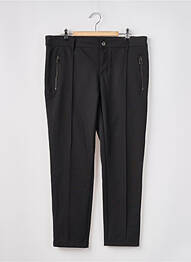 Pantalon 7/8 elasticitate talie joasă negru STREET ONE femeie