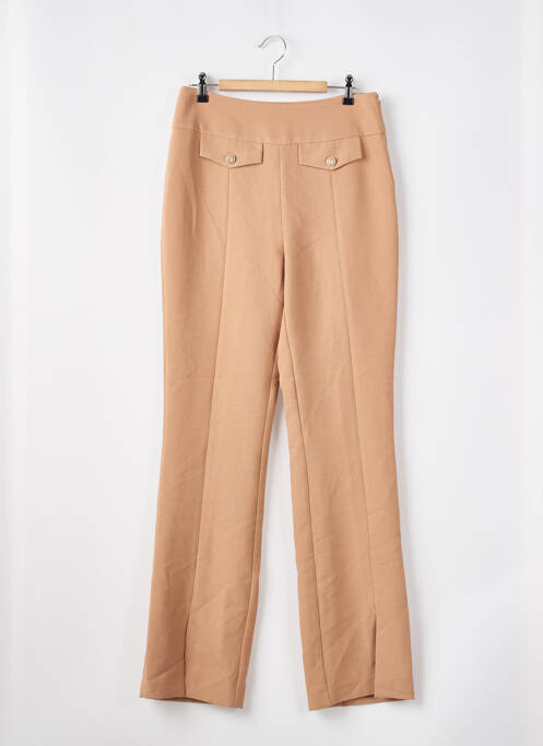 Pantalon drept bej IRIS MITTENAERE FOR MORGAN femeie