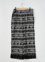 Pantalon 7/8 talie înaltă talie înaltă negru MOLLY BRACKEN femme