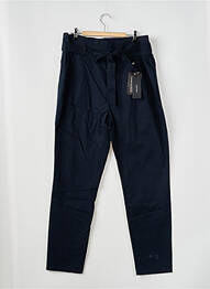 Pantalon drept elasticitate talie înaltă albastru VERO MODA femme