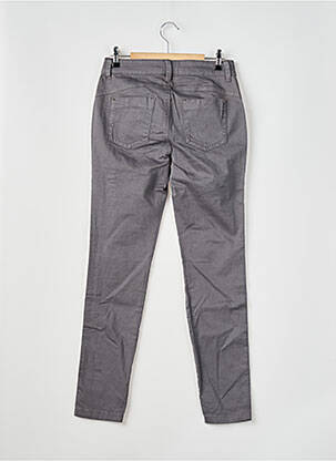 Pantalon slim țesătură poplin gri STREET ONE femeie