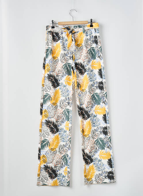 Pantalon larg alb GARCIA fată