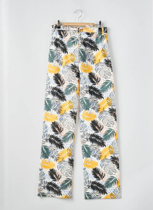 Pantalon larg alb GARCIA fată