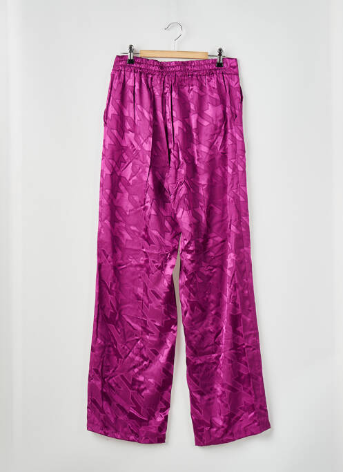 Pantalon larg violet AMELIE & AMELIE femeie