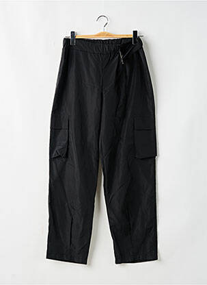 Pantalon cargo strânsă pe partea de jos talie înaltă negru AMELIE & AMELIE femeie
