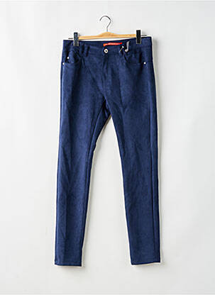 Pantalon slim albastru STREET ONE femeie