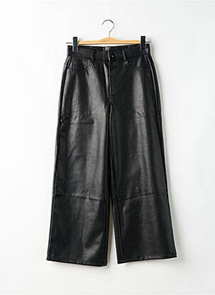 Pantalon 7/8 talie înaltă talie înaltă negru ONLY femeie