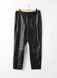 Pantalon chino închidere cu fermoar sub clapetă cu cârlig mărime normală negru VERO MODA femme