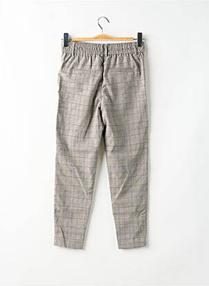 Pantalon chino buzunare talie înaltă bej ONLY femeie