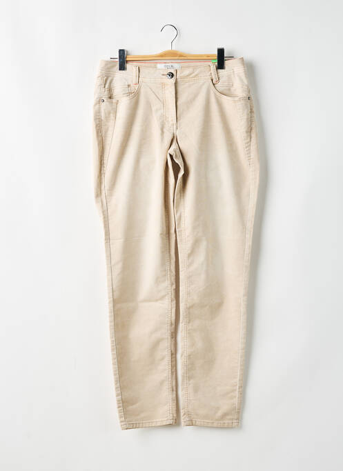Pantalon slim bej CECIL femeie
