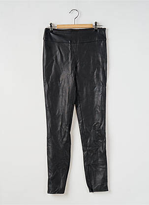 Pantalon slim mărime normală negru GUESS fată
