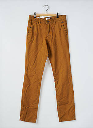 Pantalon chino elasticitate mărime normală maro JACK & JONES bărbat