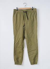 Pantalon drept țesătură poplin mărime normală verde JACK & JONES bărbat