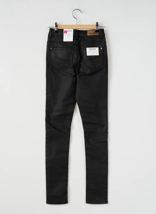 Pantalon slim negru GARCIA fată