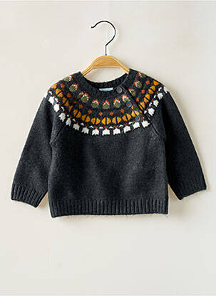 Pulover gri BOBOLI băiat