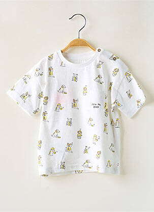 Tricou alb MAYORAL băiat