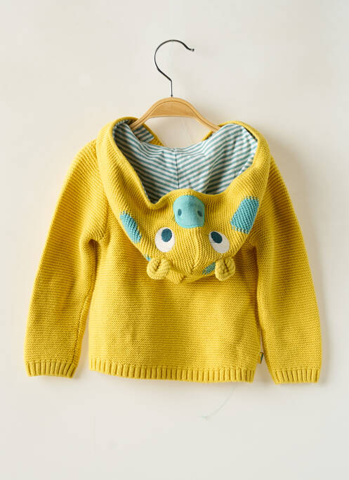 Vestă cu mâneci lungi galben BOBOLI băiat