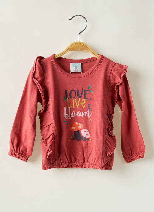 Tricou roz BOBOLI fată