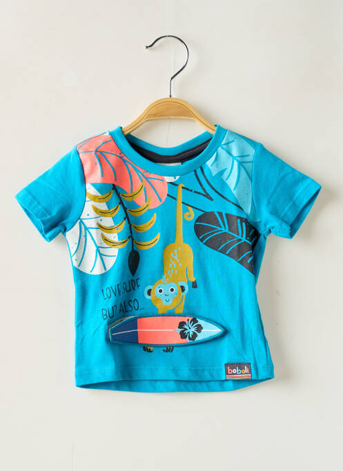 Tricou albastru BOBOLI băiat