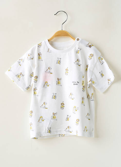 Tricou alb MAYORAL băiat