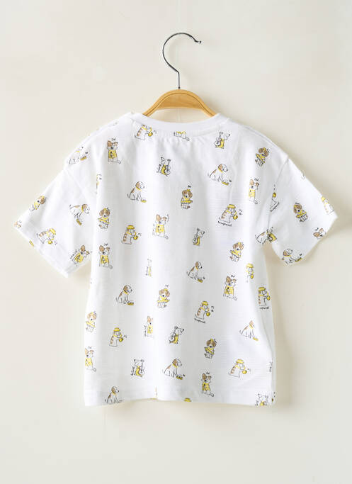 Tricou alb MAYORAL băiat